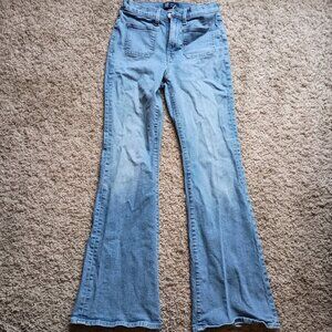 GAP Light Blue Flare & Wide Leg Jeans